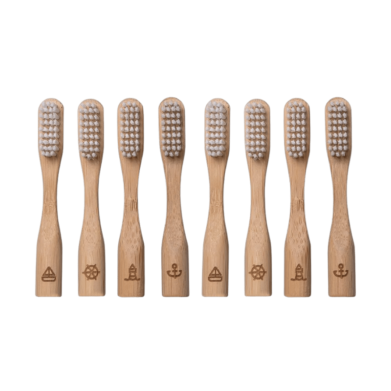 greenanker 8 têtes de rechange pour brosse à dents en bambou