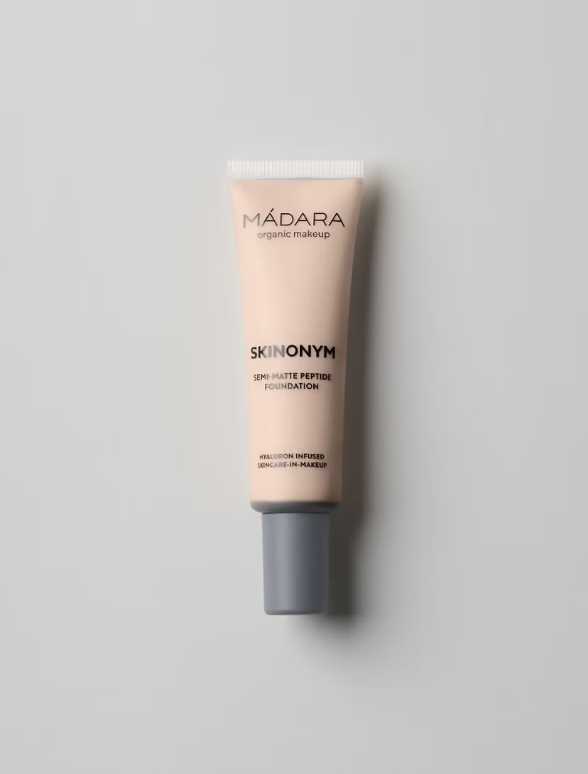 MADARA Organic Skincare SKINONYM Semi-Matte Peptide Foundation, #10 PORCELAIN
