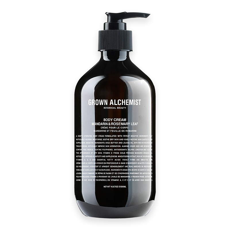 Crème pour le corps Mandarine & Feuille de Romarin 500ml