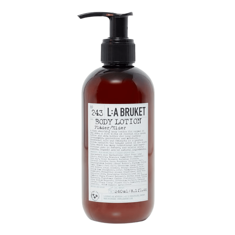 L:A BRUKET No. 243 NEW Body Lotion Elder lotion pour le corps