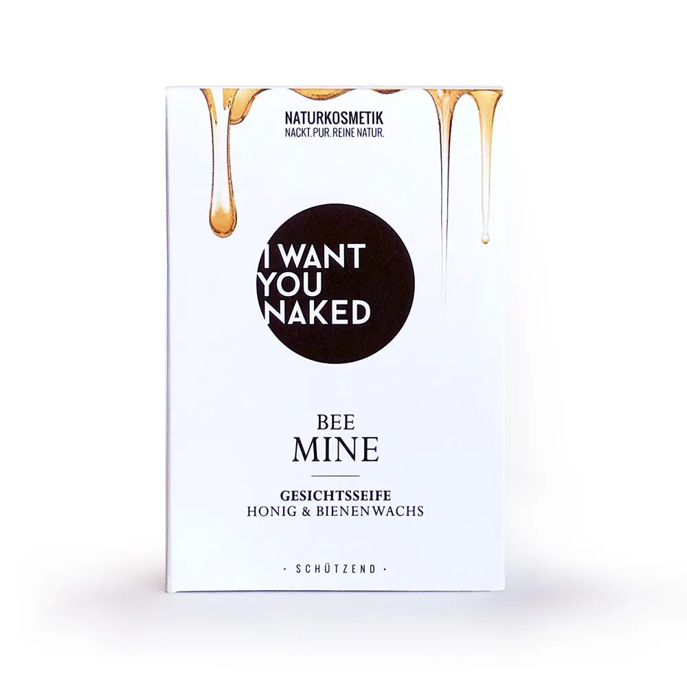 BEE MINE savon pour le visage avec miel et cire d'abeille
