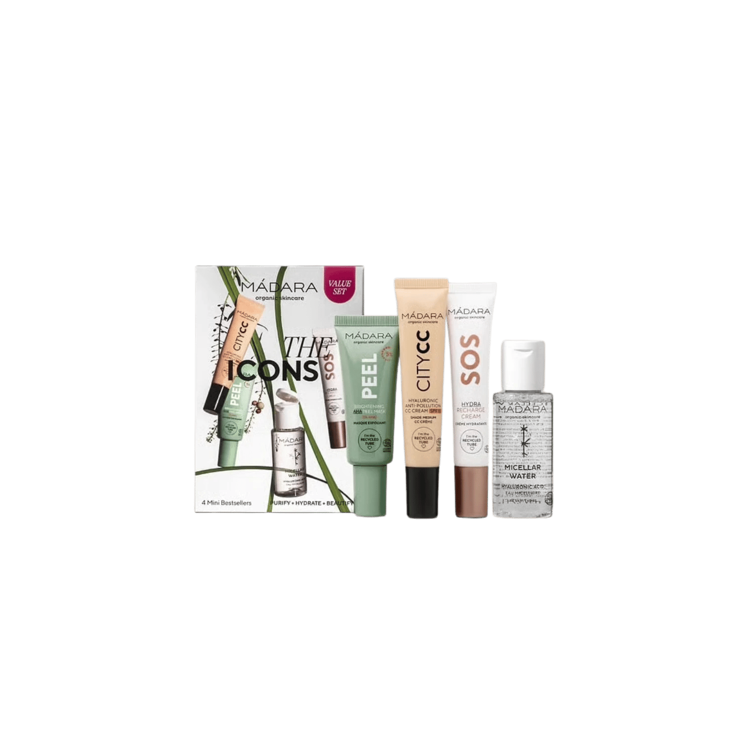 MADARA Organic Skincare The Icons Set  - MEDIUM