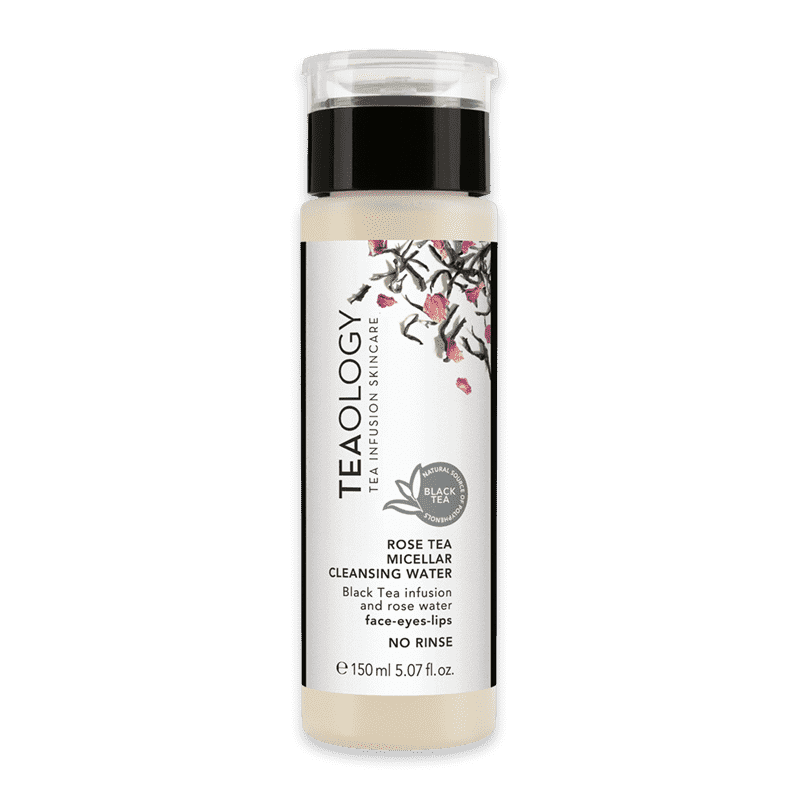 Eau micellaire au thé de rose