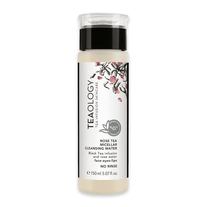 Eau micellaire au thé de rose