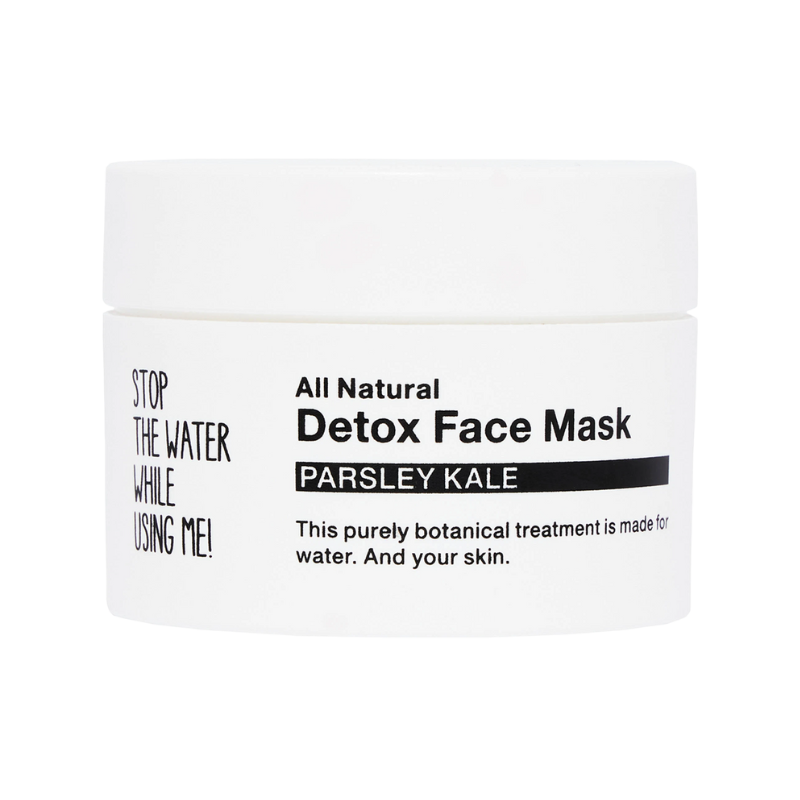 STOP-THE-WATER-WHILE-USING-ME-ALL-NATURAL-PARSLEY-KALE-DETOX-FACE-MASK Masque détox facial au persil et au chou frisé 100 % naturel