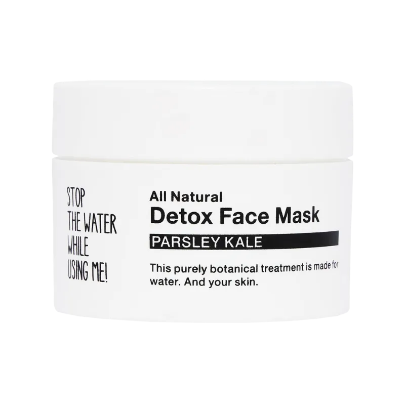 Masque détox facial au persil et au chou frisé 100 % naturel