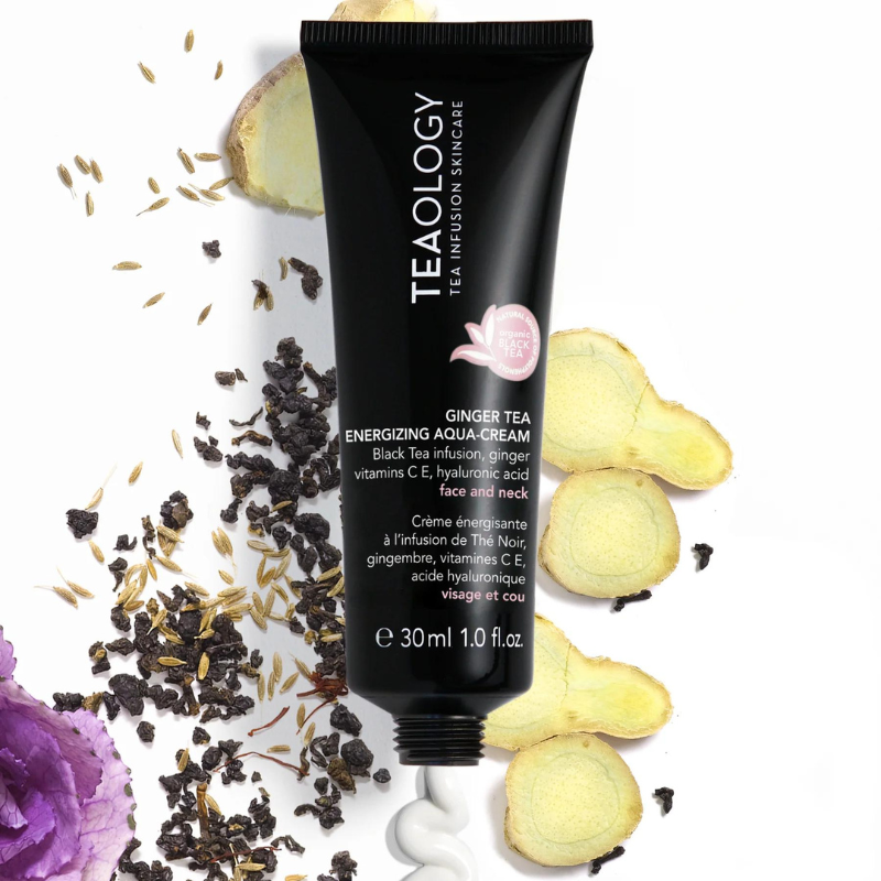 TEAOLOGY-Ginger-Tea-Energizing-Aqua-Cream-30ml-Try-me-size Crème Aqua Énergisante au Gingembre