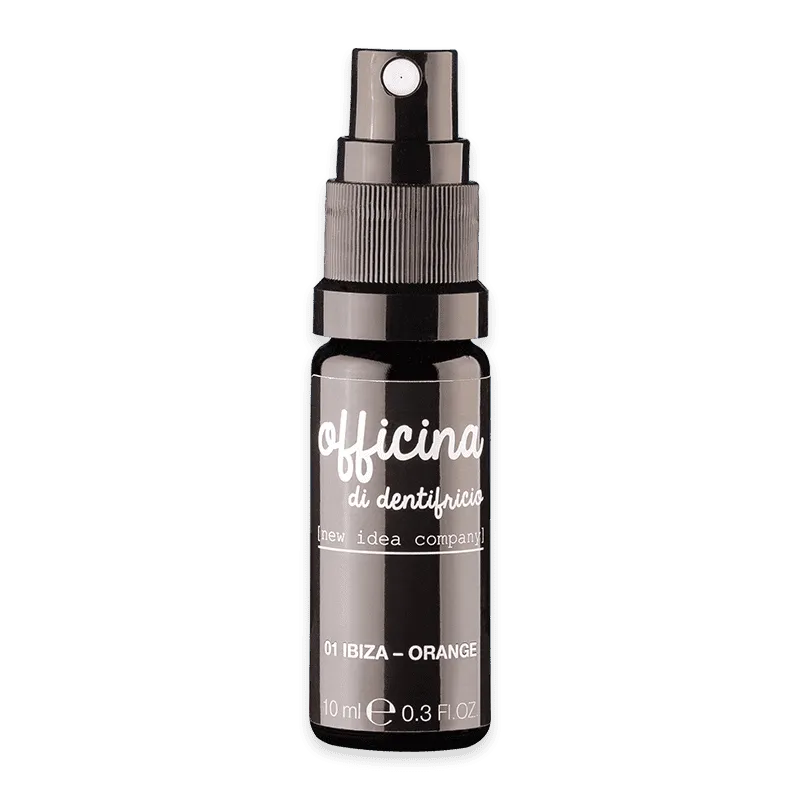 Concentré de bain de bouche 01 Ibiza Orange 10ml flacon pulvérisateur
