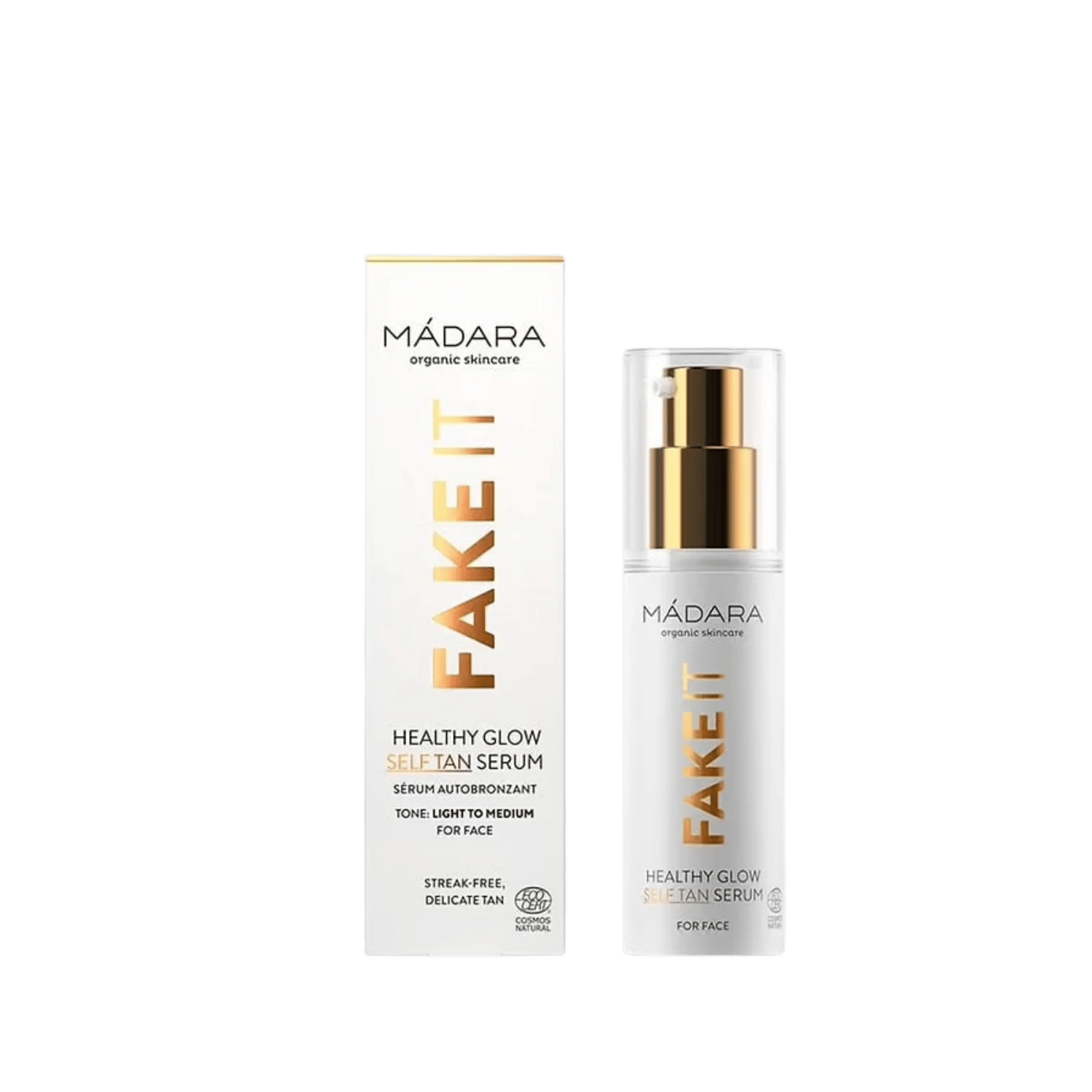 MADARA Organic Skincare FAKE IT Healthy Glow Self Tan Serum