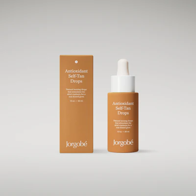 Gouttes antioxydantes auto-bronzantes