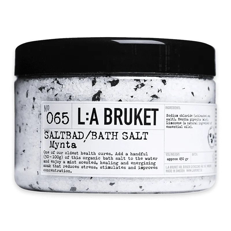 No. 065 Sel de bain menthe