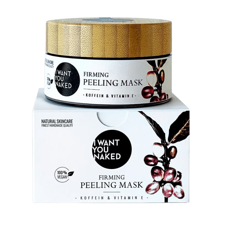 I want you naked Firming Peeling Mask avec caféine & Vitamin E
