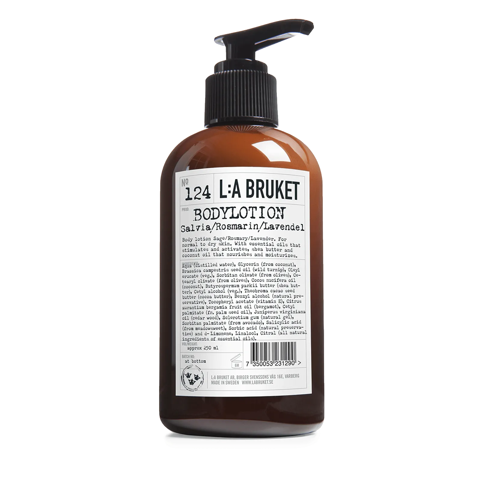No. 124 NOUVELLE Lotion Corporelle Sauge/Romarin/Lavande NOUVEAU