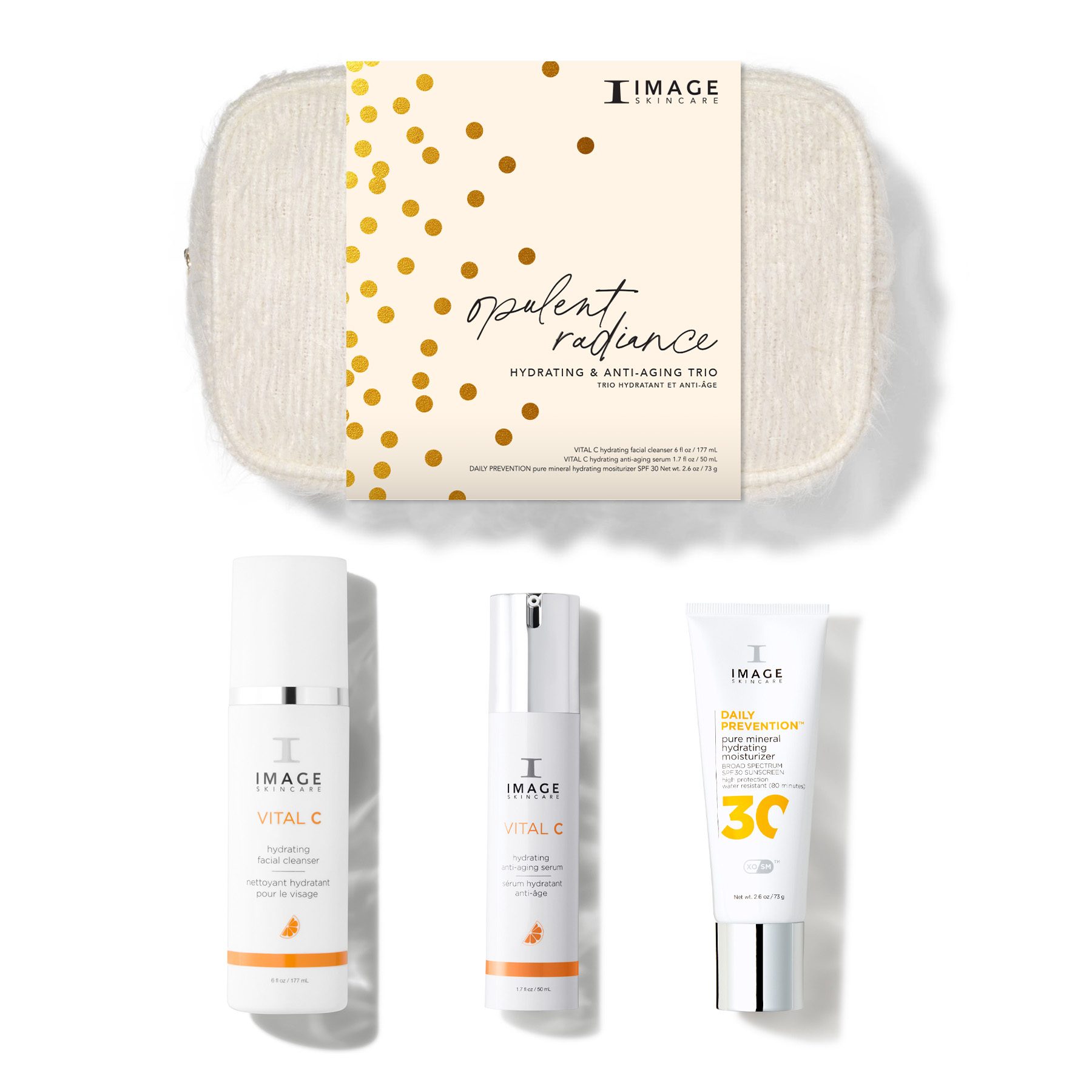 Image Skincare Opulence Radiance Hydrating & Anti-Aging Trio SPF30