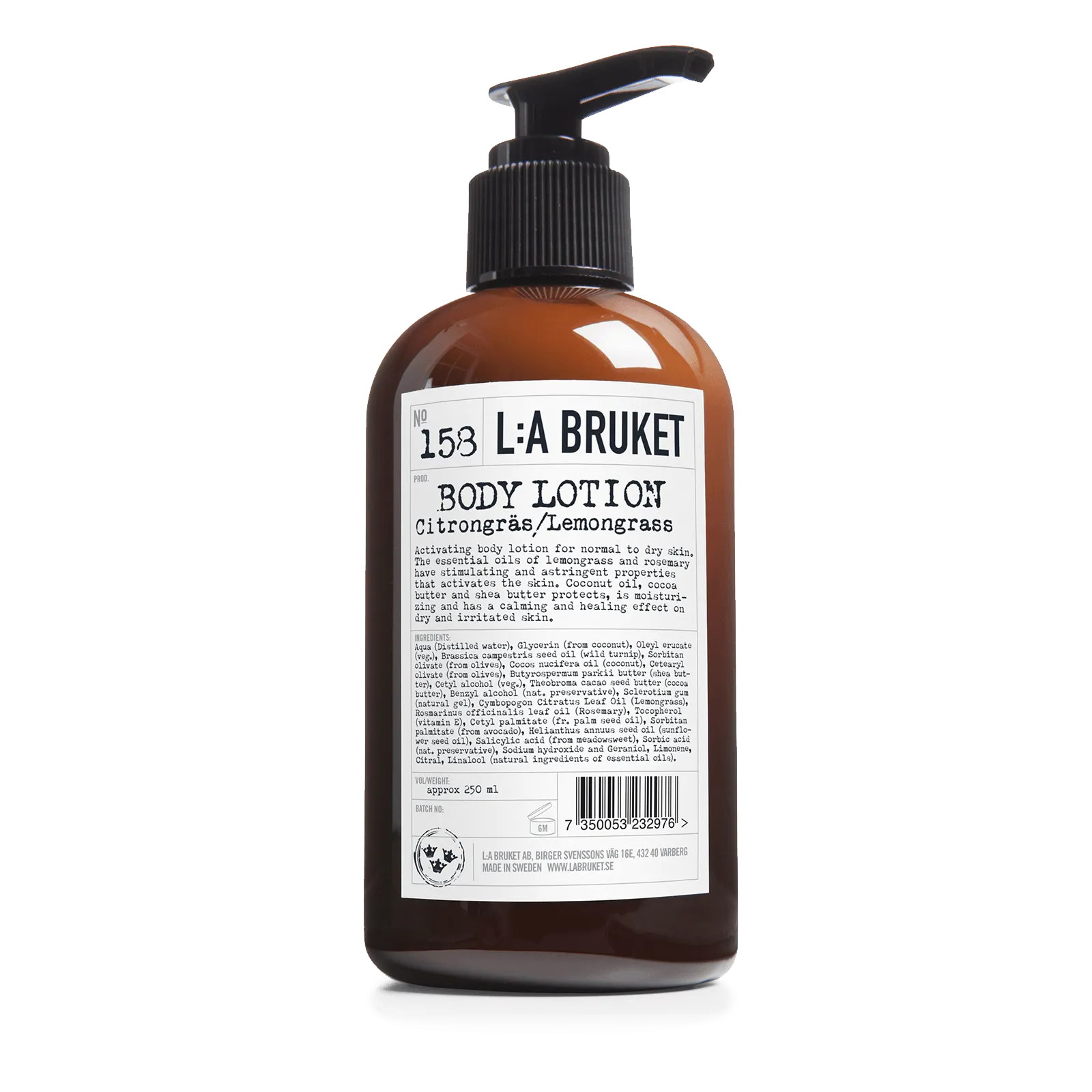 No. 158 NOUVELLE Lotion Corporelle Citronnelle