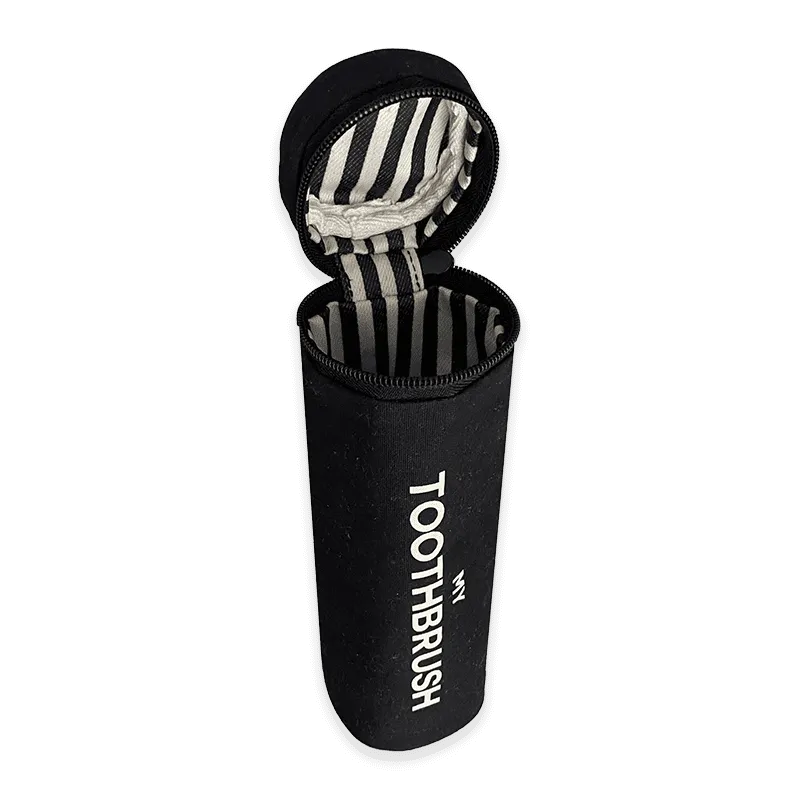 Trousse de maquillage "My Toothbrush", noire