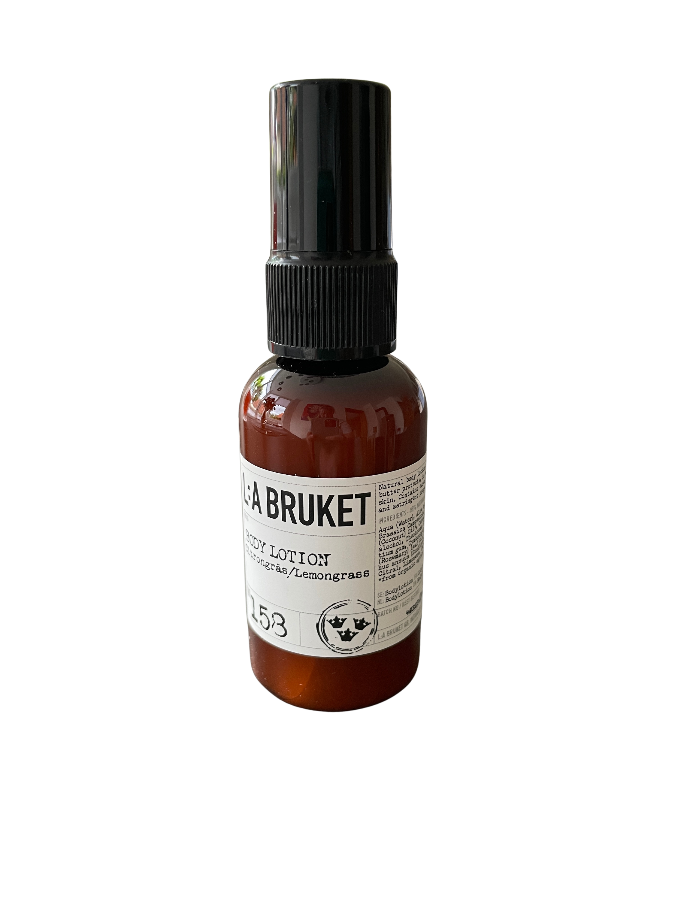 L:A BRUKET No. 158 Body Lotion Lemongrass taille voyage