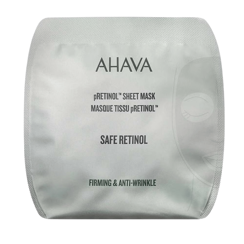 Ahava pRetinol Sheet Mask masque en tissu