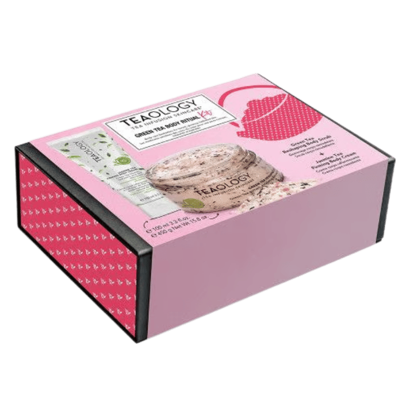TEAOLOGY Green Tea Body Ritual Kit gommage corporel