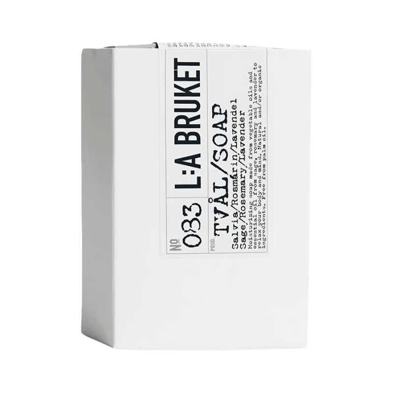 L:A BRUKET No. 083 Bar Soap Sage/Rosemary/Lavender