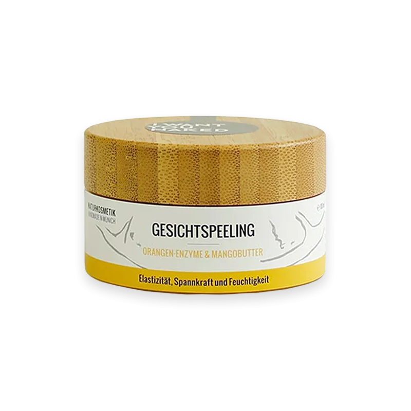 Gommage facial aux enzymes d'orange et au beurre de mangue