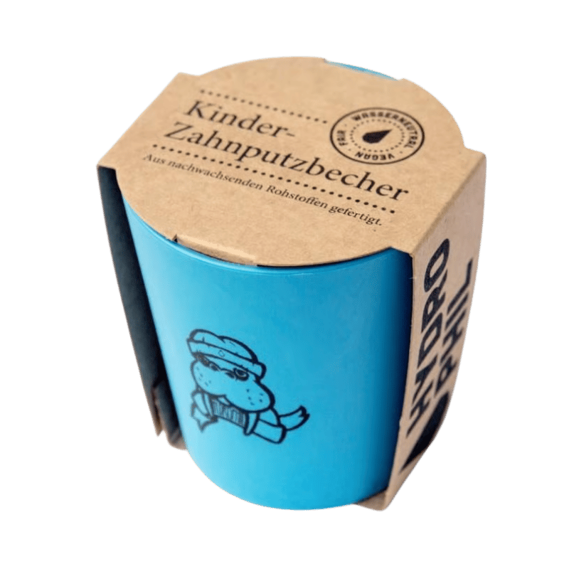 Hydrophil gobelet pour le brossage des dents enfant bleu