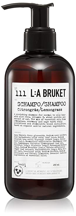 L:A BRUKET No. 111 Shampoo Lemongrass format voyage