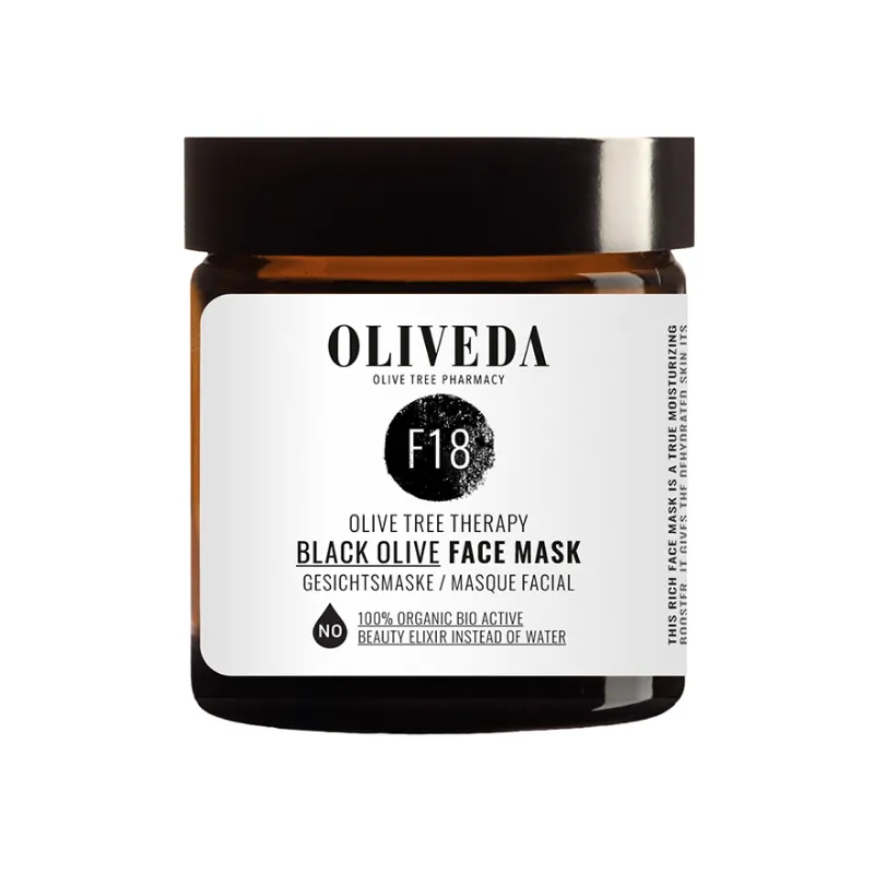 F18 Masque à l'Olive Noire Rajeunissant