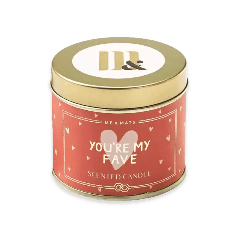 Bougie parfumée "You`re My Fave"