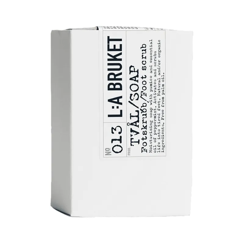 No. 013 Savon Bar Gommage pour les Pieds Menthe