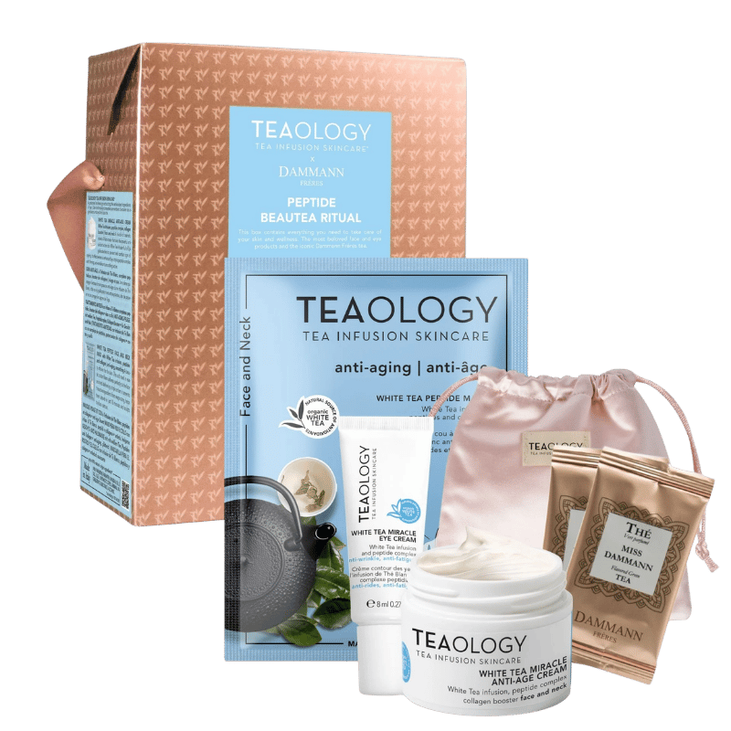 TEAOLOGY Peptide Beautea Ritual Set - White Tea