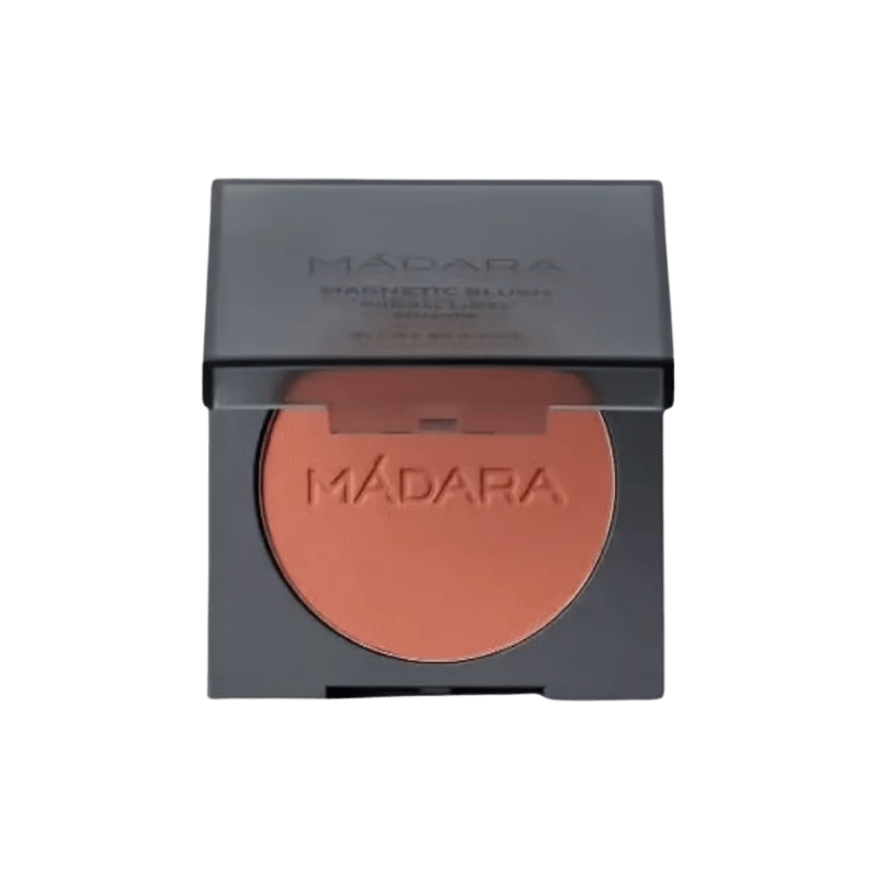 MADARA Organic Skincare MAGNETIC BLUSH Mineral Cheek Blusher, #1 FIERCE FLAME