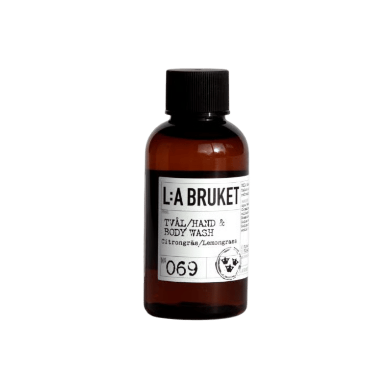 L:A BRUKET No. 069 Hand & Body Wash Lemongrass Taille de voyage