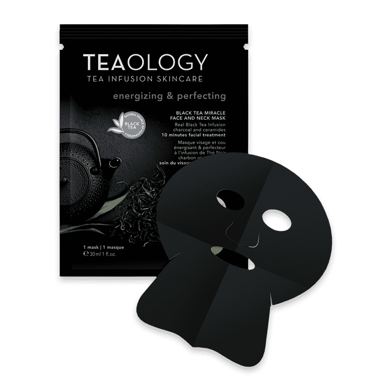 Masque miracle pour le visage et le cou au thé noir