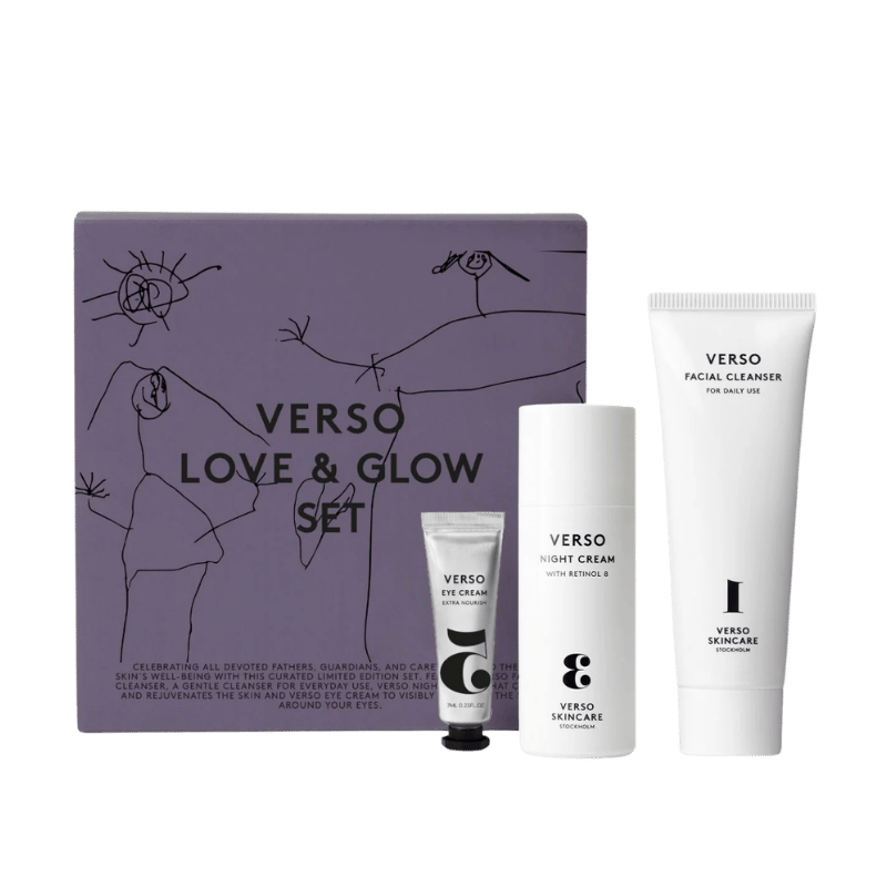 VERSO SKINCARE Love & Glow ensemble coffret cadeau