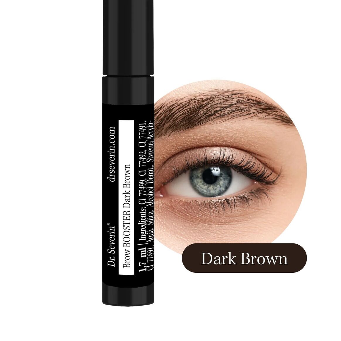 Sérum pour sourcils 2-en-1 Brow Liner & Booster Dark