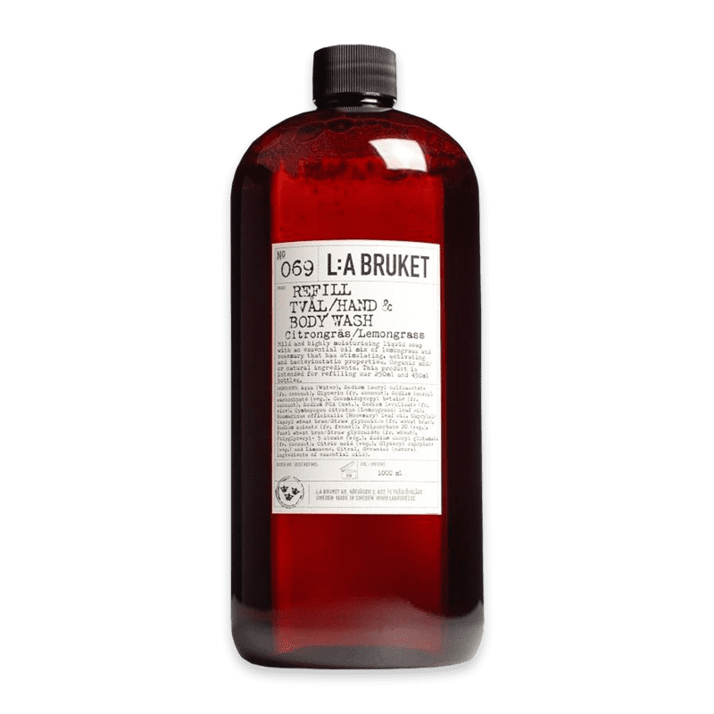 No. 069 Recharge de Gel Lavant pour les Mains et le Corps au Citronnelle
