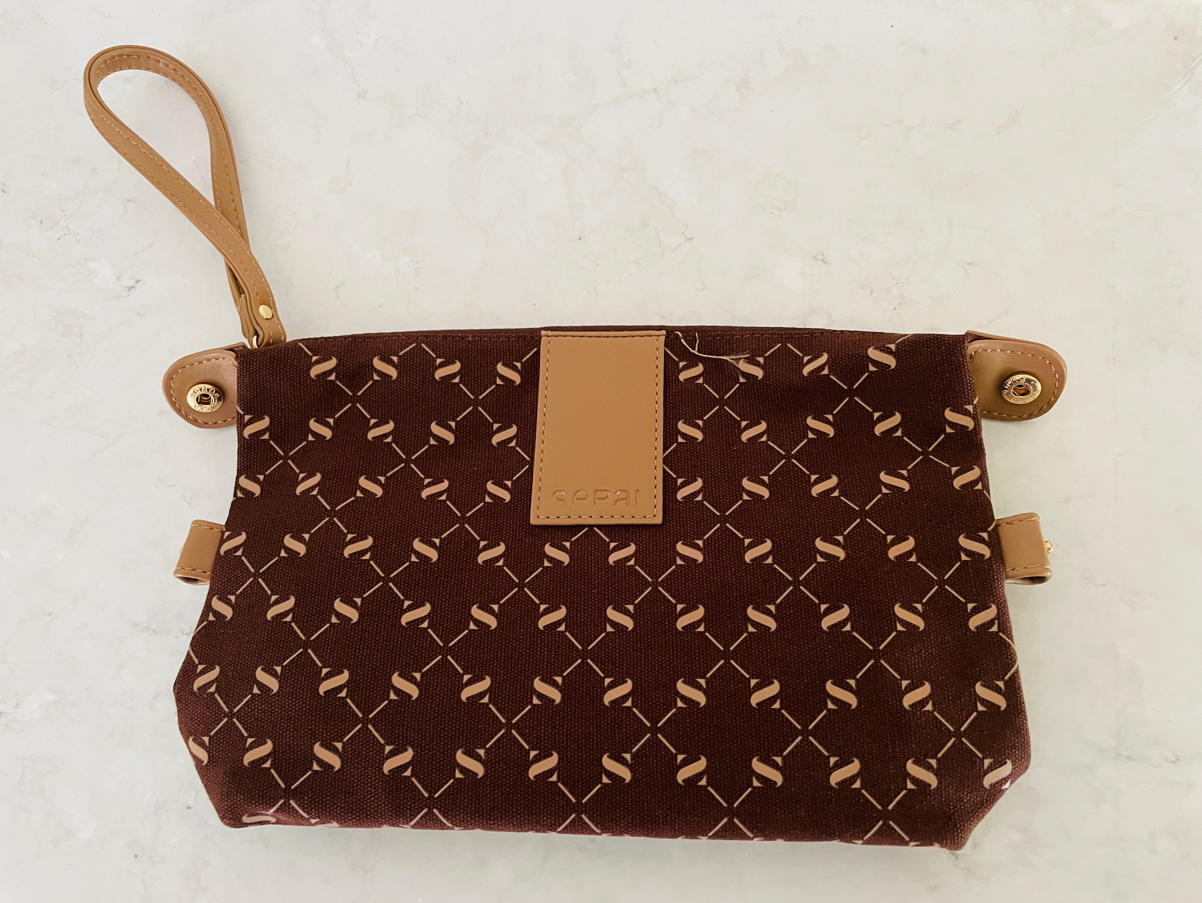 SEPAI Beauty Bag braun - ltd. Edition