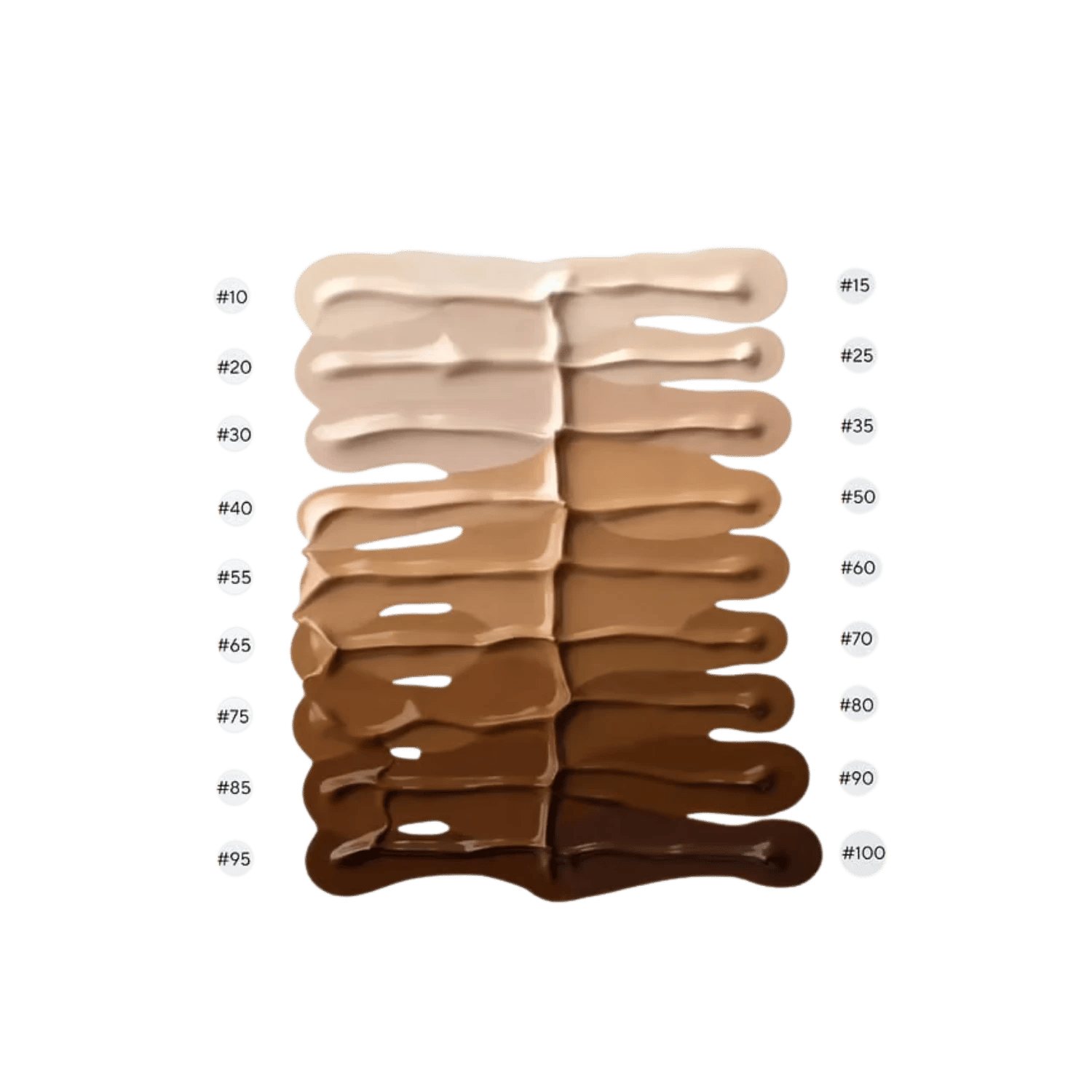 MADARA Organic Skincare SKINONYM Semi-Matte Peptide Foundation, #35 TRUE BEIGE