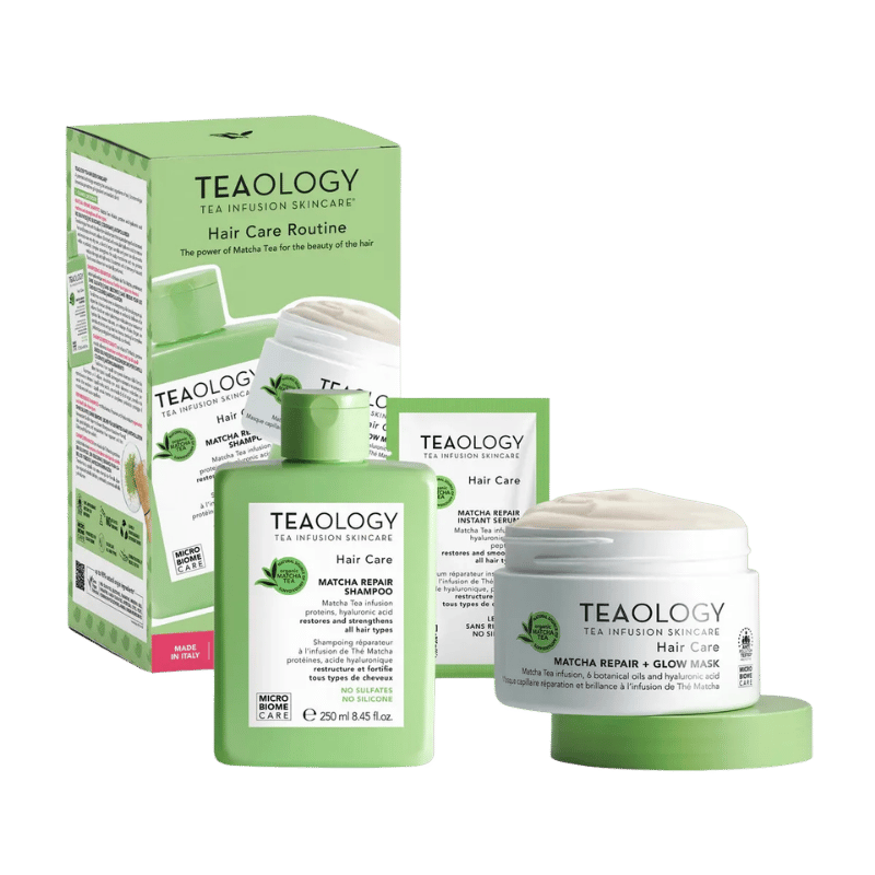 TEAOLOGY Matcha Repair Hair Care Routine Kit kit de soins capillaires