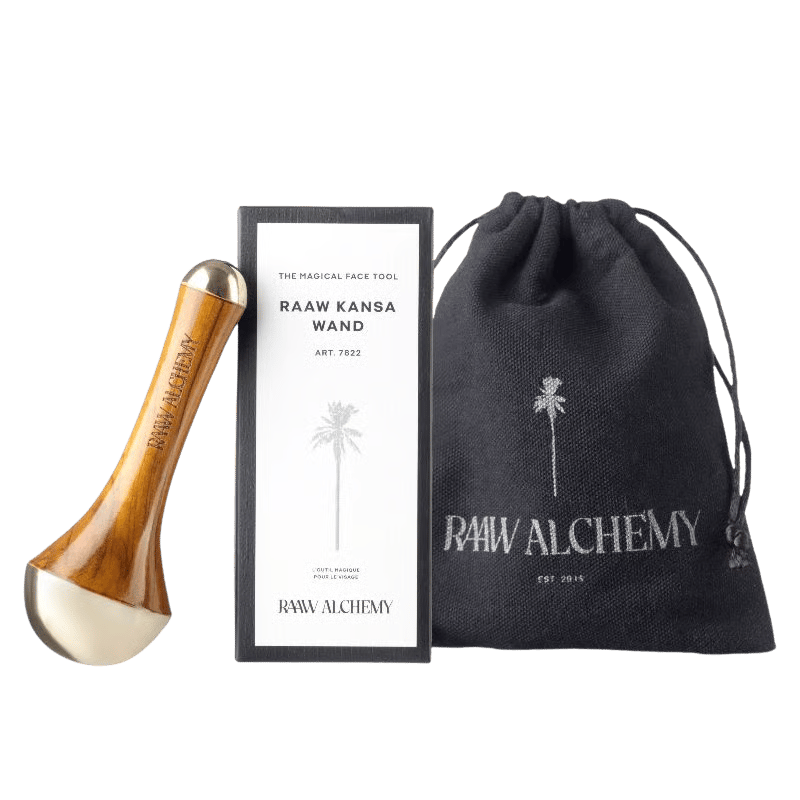 RAAW Alchemy The Kansa Wand outil de massage du visage