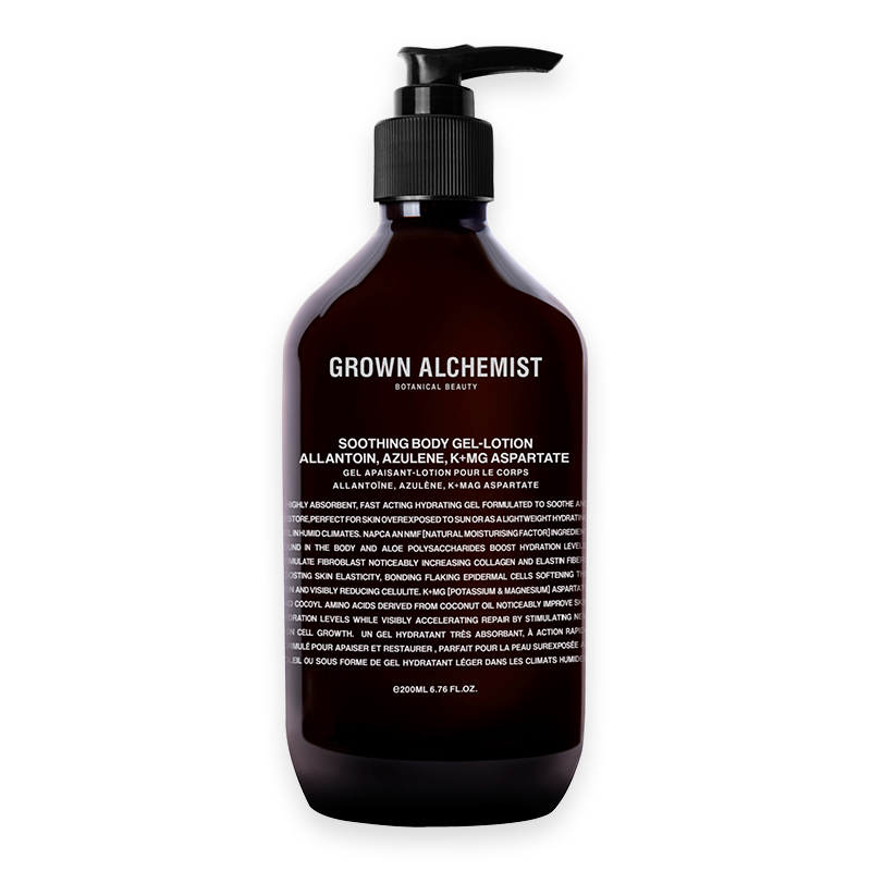Gel-lotion apaisant pour le corps