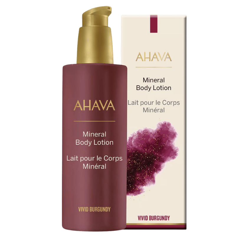 Ahava Mineral Body Lotion Vivid Burgundy lotion corporelle
