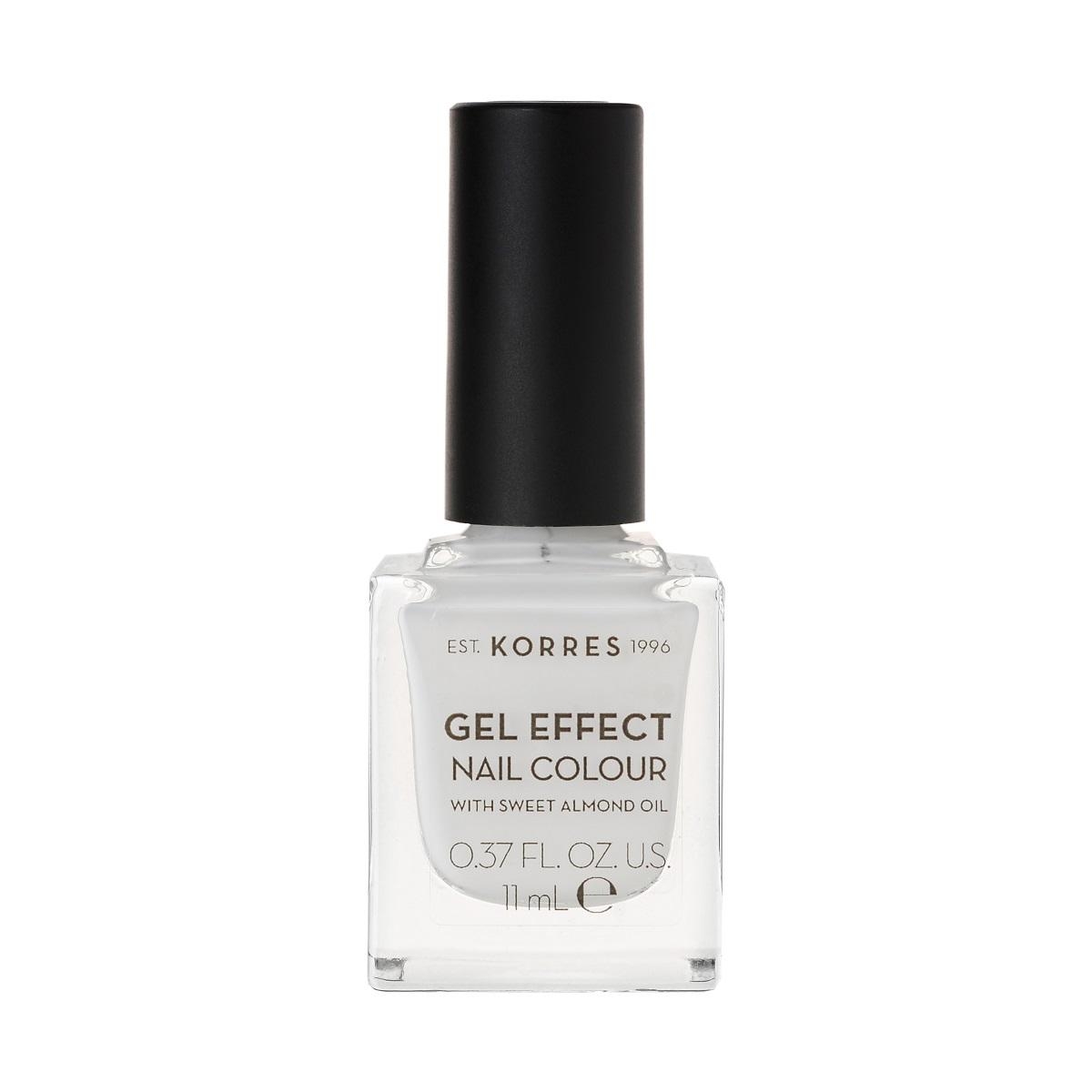 Gel-Effekt Vernis à ongles Blanc White 01