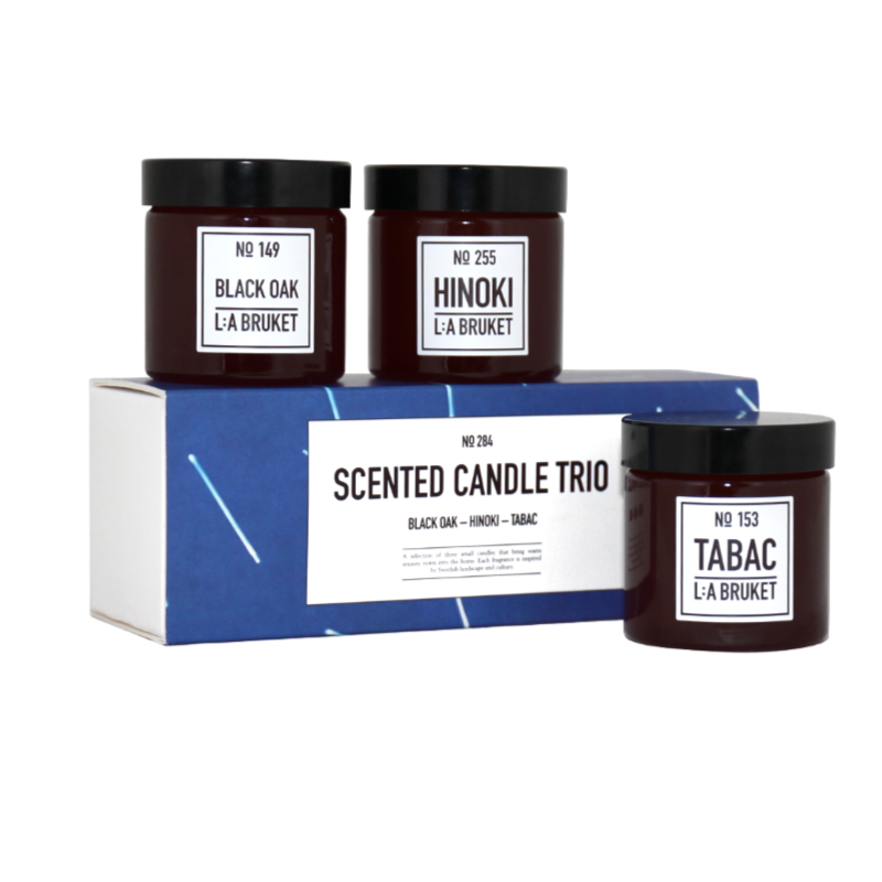 No. 284 Trio de bougies parfumées édition limitée