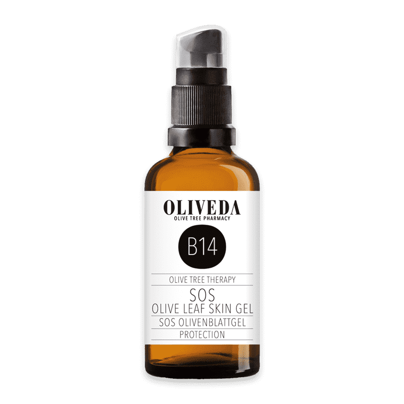 B14 SOS Protection Gel Feuille d'Olive
