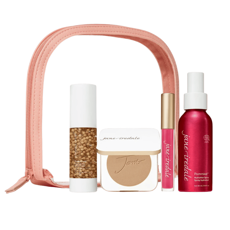 Jane Iredale Mineral Make-up After Glow Soin Ensemble I Latte