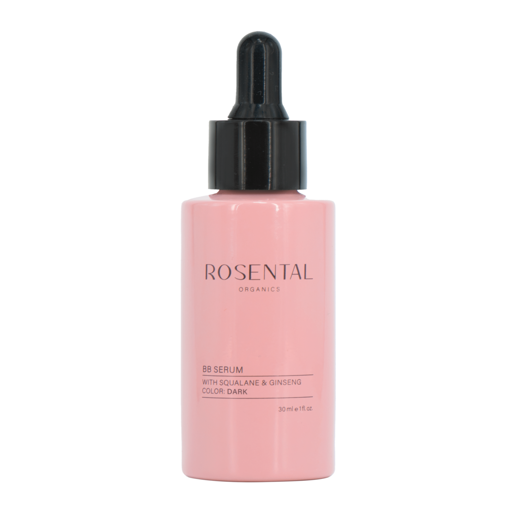 Rosental Organics BB Serum mit Squalan und Ginseng, Farbe: Dunkel, 30 ml Flasche mit Pipette.