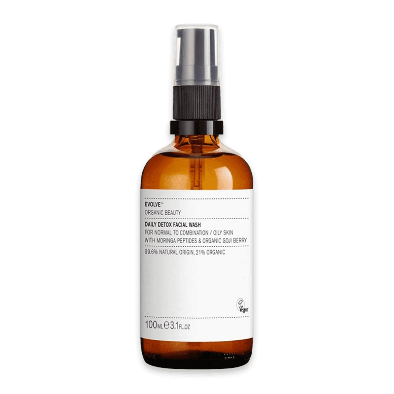 Lavage de visage détox quotidien