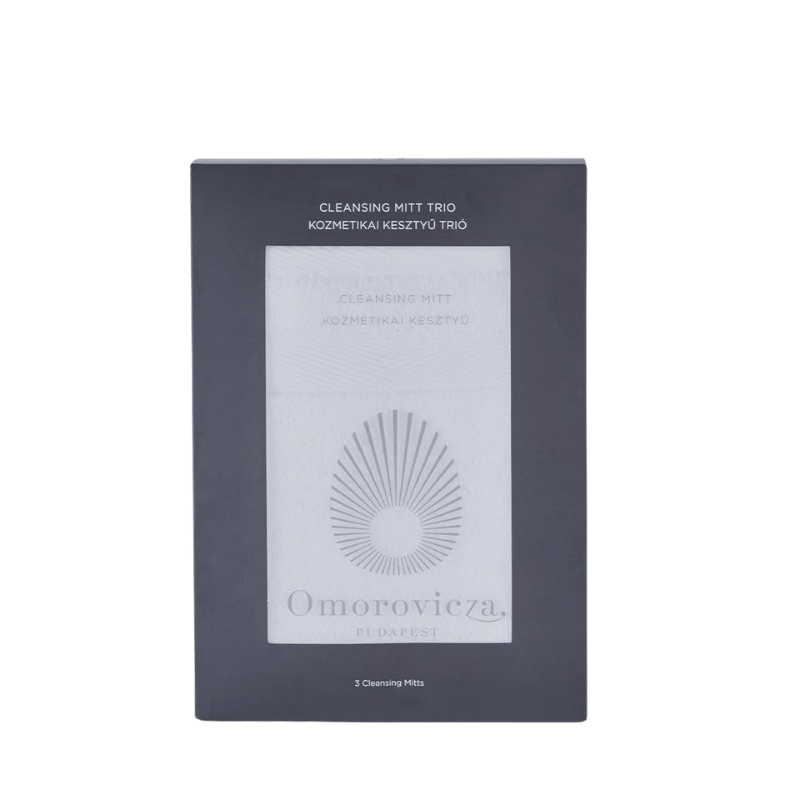 OMOROVICZA Cleansing Face Mitt Trio white gant de nettoyage pour le visage